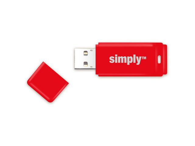 Simply 32 Gb Usb 20 Stick Met Kapje Rood simply kopen in de aanbieding Simply 32 Gb Usb 20 Stick Met Kapje Rood simply kopen in de aanbieding