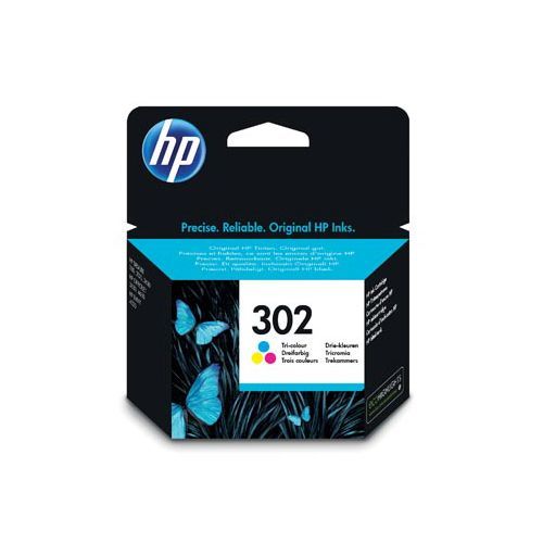 Hp 302 F6U65Ae Ink Color 165 Pages Original hp kopen in de aanbieding