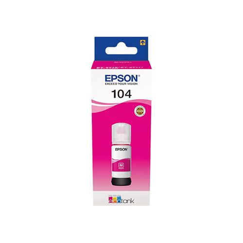 Epson 104 C13T00P340 Ink Magenta 7500 Pages Original epson kopen in de aanbieding