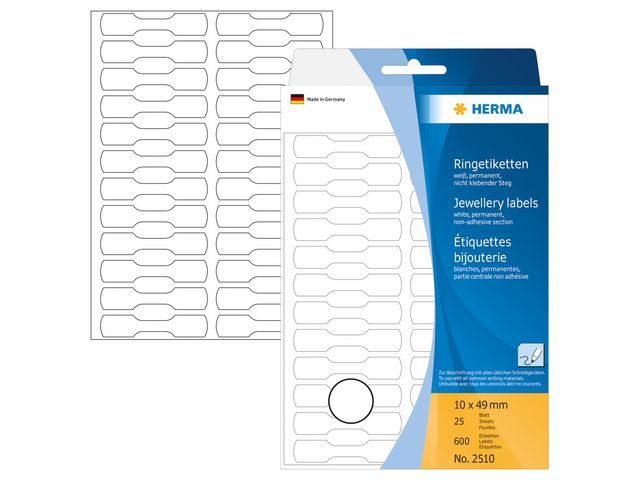 Herma Prijs Etiketten 10X49 Mm 2510 Pak 600 Stuks herma kopen in de aanbieding Herma Prijs Etiketten 10X49 Mm 2510 Pak 600 Stuks herma kopen in de aanbieding