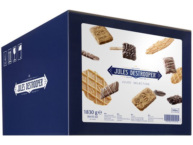 Jules Destrooper Koekjes Selectie Per Stuk Verpakt Doos 300 Stuks jules destrooper kopen in de aanbieding Jules Destrooper Koekjes Selectie Per Stuk Verpakt Doos 300 Stuks jules destrooper kopen in de aanbieding