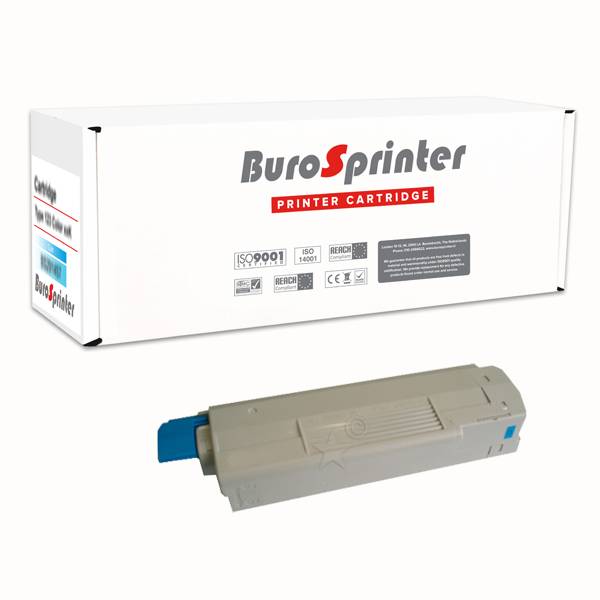 Oki 43872307 Toner Cyan 2000 Pages Burosprinter oki kopen in de aanbieding