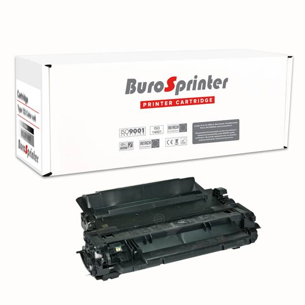 Hp 55X Ce255X Toner Black 12500 Pages Burosprinter hp kopen in de aanbieding