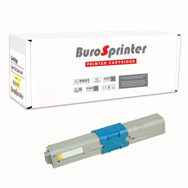 Oki 44973533 Toner Yellow 1500 Pages Burosprinter oki kopen in de aanbieding