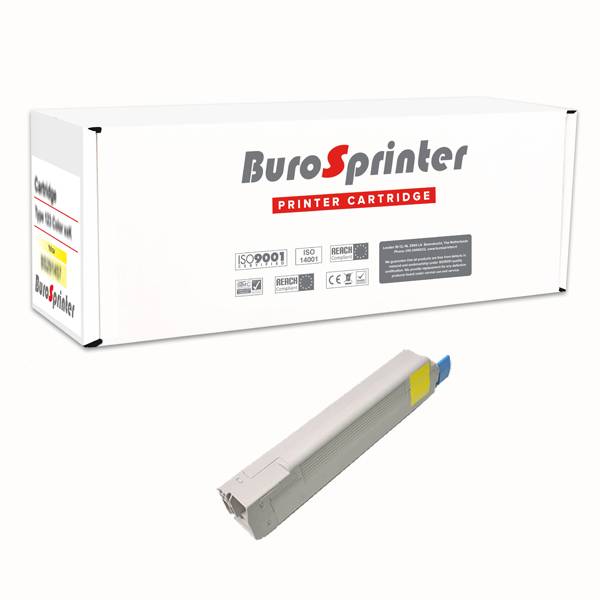 Oki 43487709 Toner Yellow 6000 Pages Burosprinter oki kopen in de aanbieding