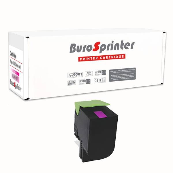 Lexmark 802Sm 80C2Sm0 Toner Magenta 2000 Pages Burosprinter lexmark kopen in de aanbieding