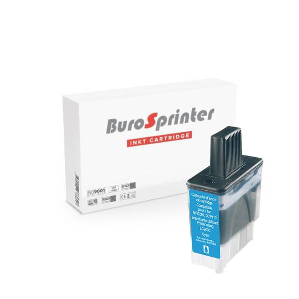 Brother Lc 900C Ink Cyan 770 Pages Burosprinter brother kopen in de aanbieding