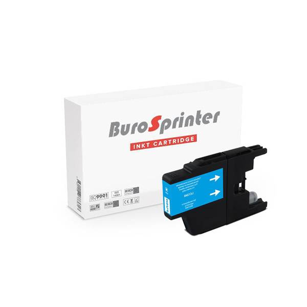 Brother Lc 1280Xlc Ink Cyan 15Ml Burosprinter brother kopen in de aanbieding