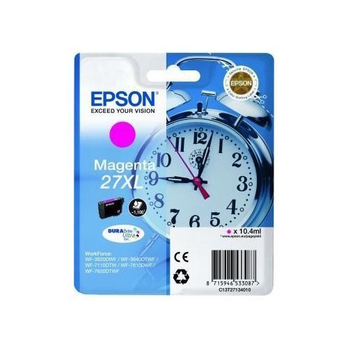 Epson 27Xl C13T27134010 Ink Magenta 1100 Pages Original epson kopen in de aanbieding