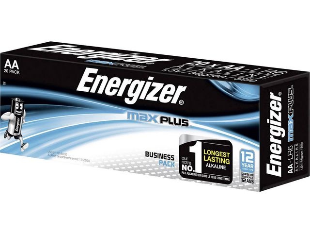 Energizer Batterij Energizer Max Plus AA/pk20
