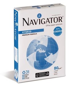 Navigator Papier Navigator A3 80g Hybrid/ds 5x500v