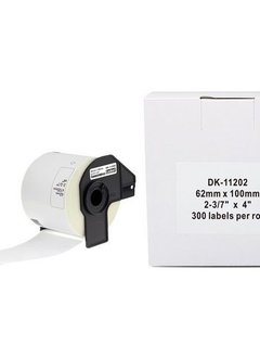 Etiket P-Touch compat.100x62mm/rol 300