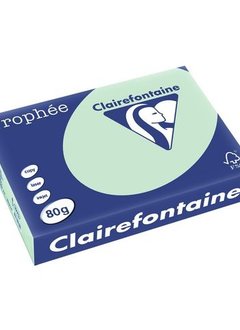 Clairefontaine Papier Trophée A4 80g groen/pak 500v