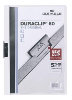 Durable CLIPMAP A4 30V WIT DURACLIP