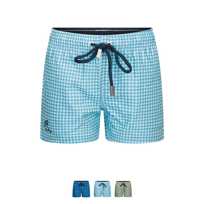 Ramatuelle Pied de Poule Swim Short | Kids