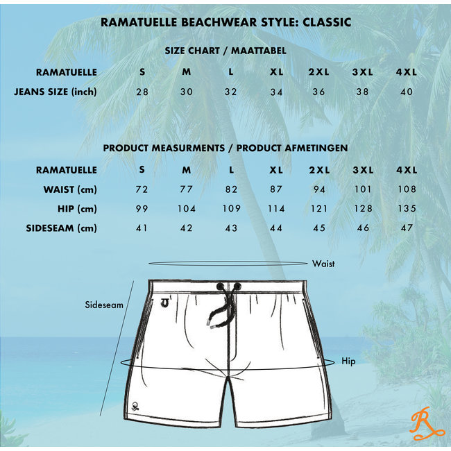 Ramatuelle Caicos Swim shorts