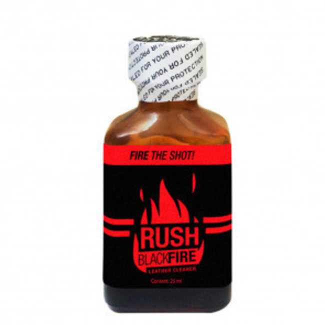 PWD Poppers Rush Black Fire 25ml - BOÎTE 24 bouteilles