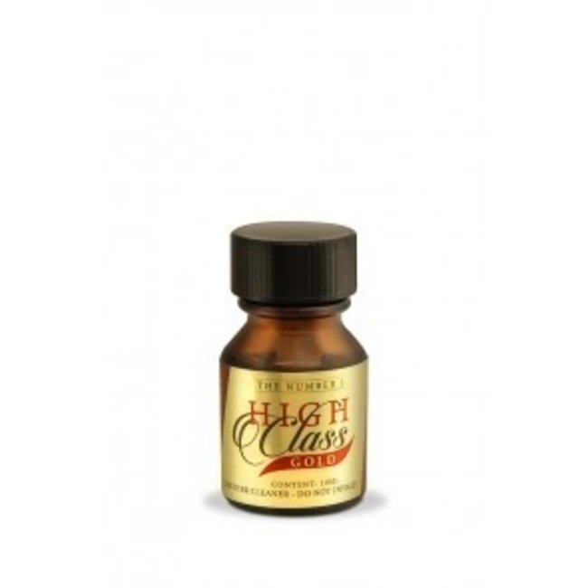 Poppers High Class Gold 10ml - BOX 18 bottles - Wholesale Aromas