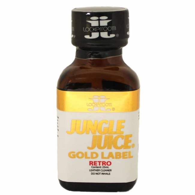 Lockerroom Poppers Jungle Juice Gold Retro 25ml - CAJA 12 botellas