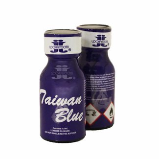 Lockerroom Poppers JJ Taiwan Blue 15ml - BOÎTE 24 bouteilles
