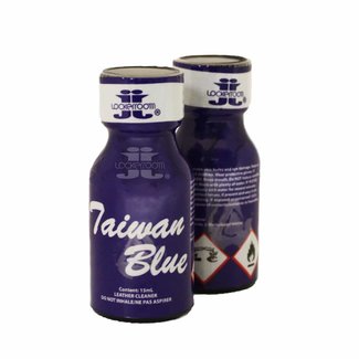 Lockerroom Poppers JJ Taiwan Blue 15ml - BOÎTE 24 bouteilles