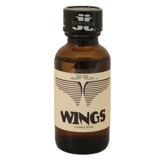 Lockerroom Poppers Wings Brown 30ml - CAJA 12 botellas