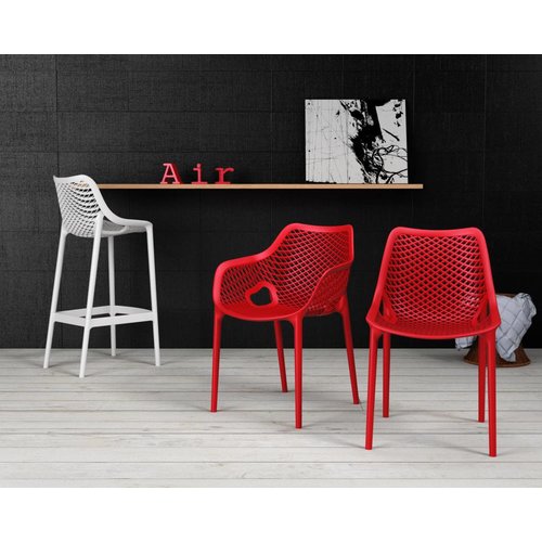 slim Beoefend Bepalen Tuinstoel - Air XL - Rood - Siesta - Garden Interiors Tuinmeubelen