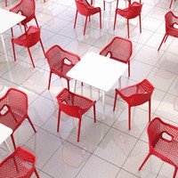 thumb-Tuinstoel - Air XL - Rood - Siesta-5