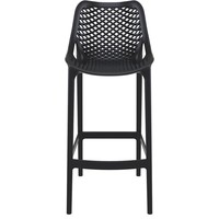 thumb-Barkruk Buiten - 75 cm - Air - Zwart - Siesta-2