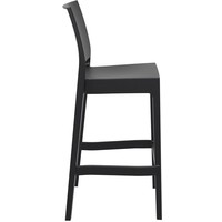 thumb-Barkruk Buiten - 75 cm - Maya - Zwart - Siesta-8