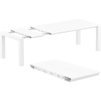 thumb-Tuintafel - Vegas Medium - Wit - Uitschuifbaar 180/220 cm-2