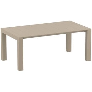 Siesta  Tuintafel - Vegas Medium - Taupe - Uitschuifbaar 180/220 cm