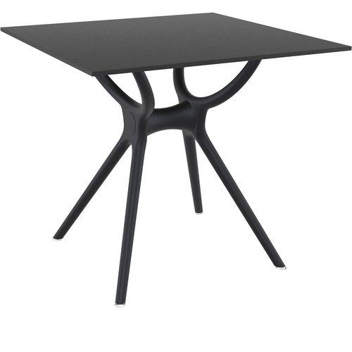 Siesta Bistrotafel - Air - Zwart - 80x80x74 cm - Siesta Siesta Bistrotafel - Air - Zwart - 80x80x74 cm - Siesta