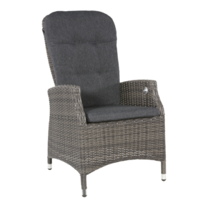 Lesli Living  Dining Tuinstoel - SoHo Comfort Coal - Wicker - Lesli Living