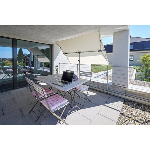 SunComfort by Glatz Parasol Flex Roof - 210x150 cm - Ecru - SunComfort by Glatz