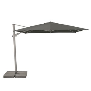 SunComfort by Glatz Zweefparasol - VarioFlex  - 300x300 cm - Grijs - SunComfort by Glatz