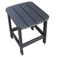 Adirondack Bijzettafel - Zwart - Kunststof Polywood - Garden Interiors