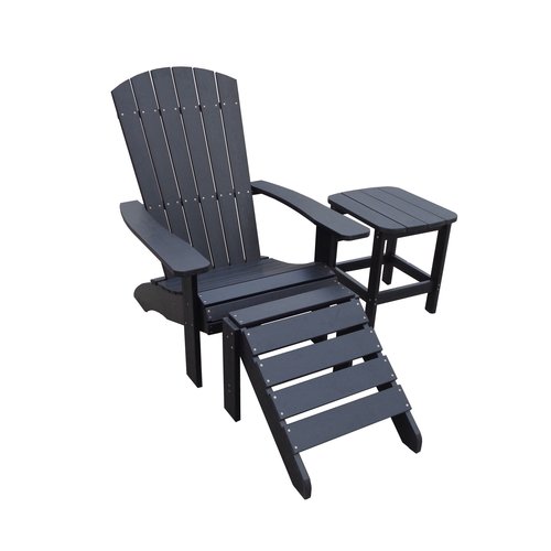 Garden Interiors Adirondack Bijzettafel - Zwart - Kunststof Polywood - Garden Interiors Garden Interiors Adirondack Bijzettafel - Zwart - Kunststof Polywood - Garden Interiors