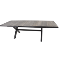 Tuintafel - Castilla - Negro - Uitschuifbaar 205/265 cm - Lesli Living
