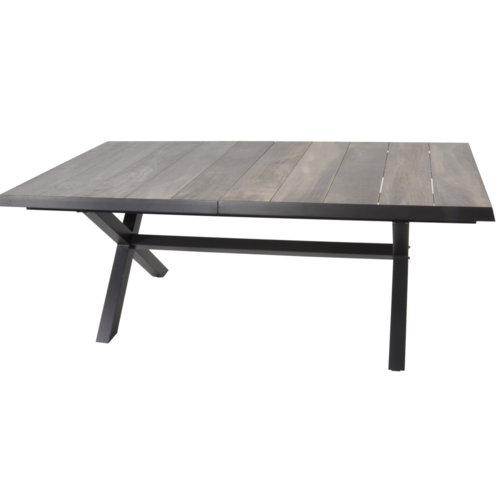 Lesli Living  Tuintafel - Castilla - Negro - Uitschuifbaar 205/265 cm - Lesli Living