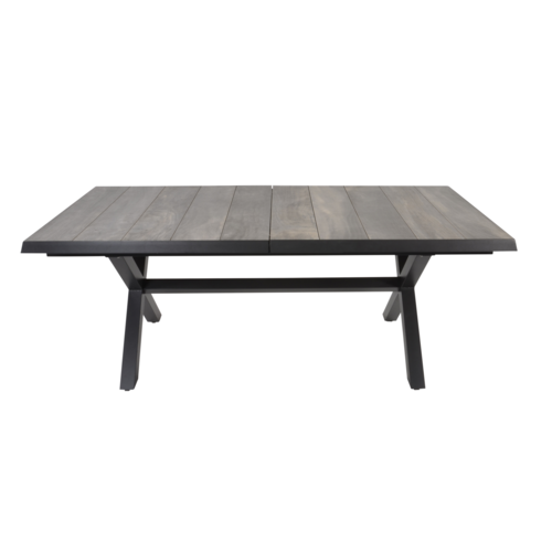 Lesli Living  Tuintafel - Castilla - Negro - Uitschuifbaar 205/265 cm - Lesli Living