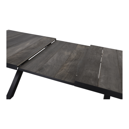 Lesli Living  Tuintafel - Castilla - Negro - Uitschuifbaar 205/265 cm - Lesli Living