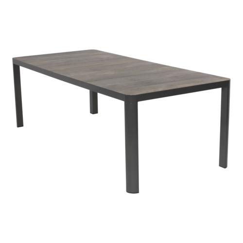 Lesli Living  Tuintafel - Castilla - Negro - 160x90 cm - Keramiek - Lesli Living