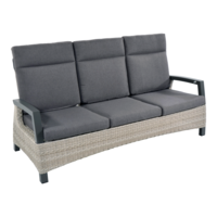 Lounge Tuinbank - Prato Mountain - Aluminium/Wicker - Lesli Living