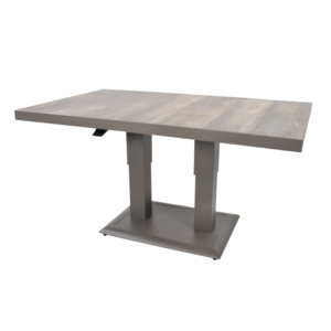 Lesli Living  Lounge/Dining Tafel - Prato - Verstelbare Hoogte 50/72 cm - Lesli Living