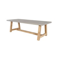 thumb-Tuintafel - Judy - Beton Look - 250x100x77 cm - Lesli Living-1
