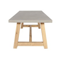 thumb-Tuintafel - Judy - Beton Look - 250x100x77 cm - Lesli Living-4