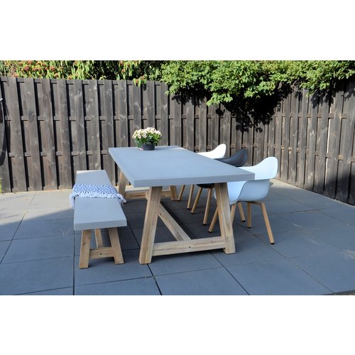 The Outsider Tuintafel - Judy - Beton Look - 250x100x77 cm - The Outsider