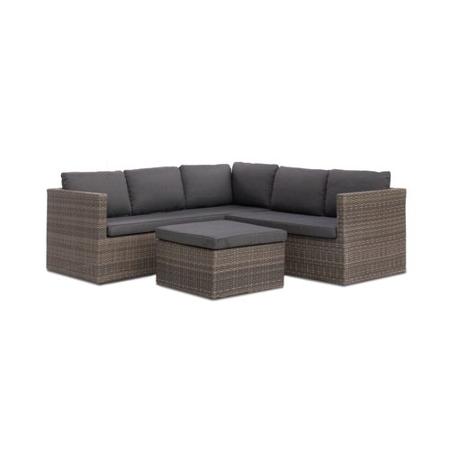 Baratti Hoek Loungeset - Sahara - Wicker - Donkergrijs - Baratti Baratti Hoek Loungeset - Sahara - Wicker - Donkergrijs - Baratti