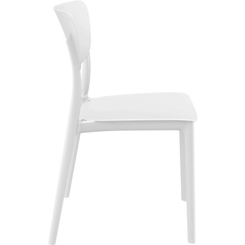 Siesta Tuinstoel - Stapelbaar - Wit - Monna - Siesta Siesta Tuinstoel - Stapelbaar - Wit - Monna - Siesta